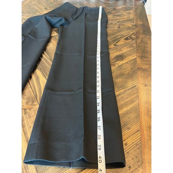 US Navy Women’s 13R Black Enlisted Service Uniform Dress Slacks Military Neutral - Picture 7 of 8